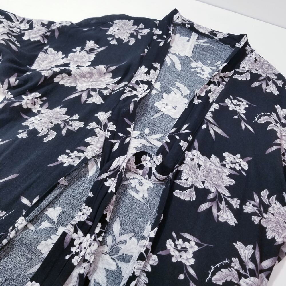 Spiritual Gangster Floral Print Kimono Cardigan - Picture 11 of 14